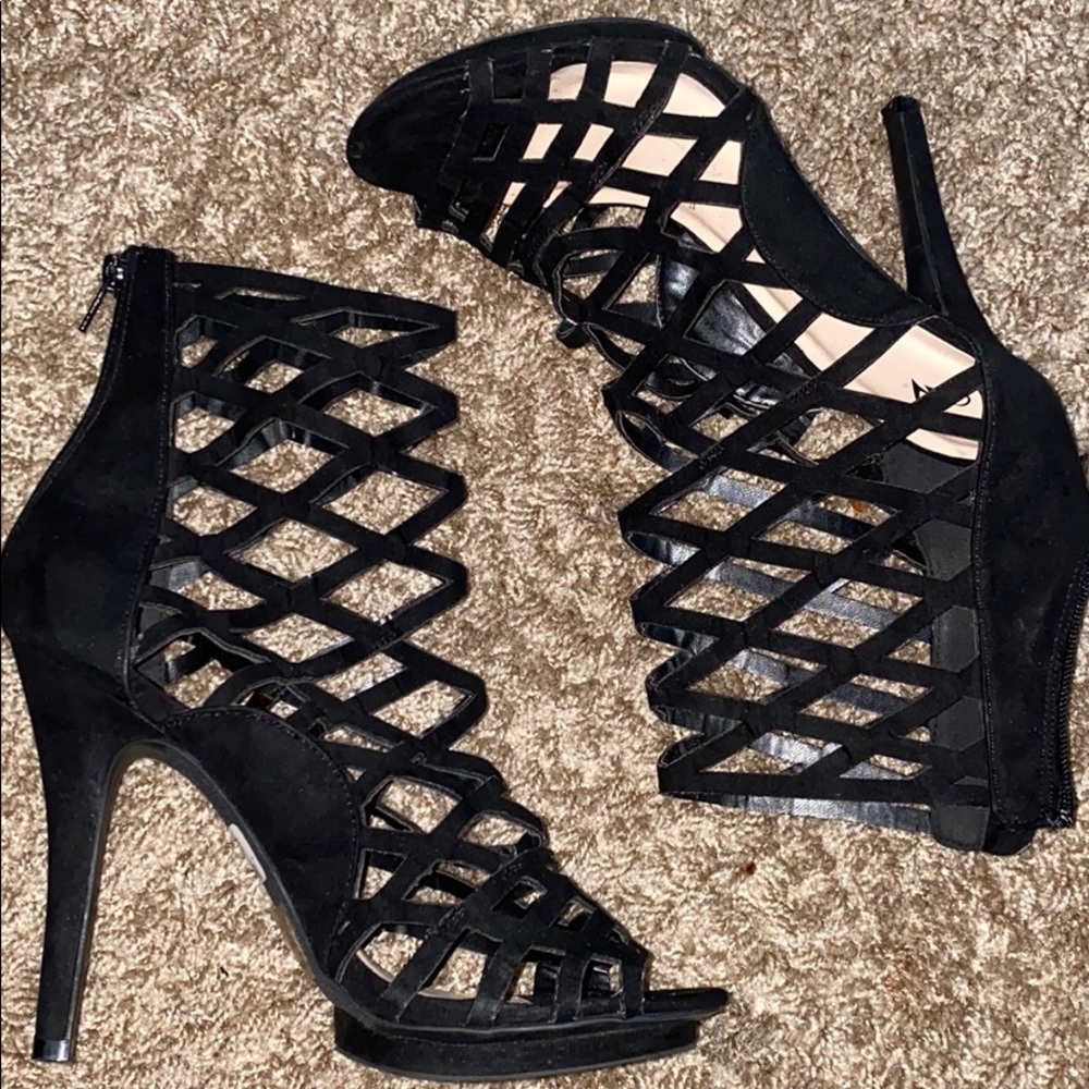 Caged heels